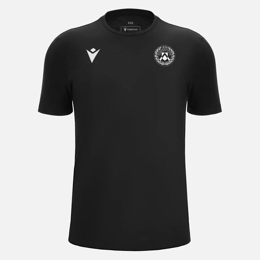 Udinese Calcio 2025/26 Baumwoll-T-Shirt für Erwachsene aus der Fan-Kollektion Udinese Calcio 2025/26 Baumwoll-T-Shirt für Erwachsene aus der Fan-Kollektion