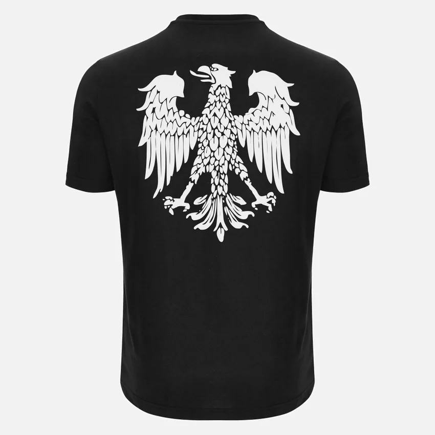 Udinese Calcio 2025/26 Baumwoll-T-Shirt für Erwachsene aus der Fan-Kollektion Udinese Calcio 2025/26 Baumwoll-T-Shirt für Erwachsene aus der Fan-Kollektion