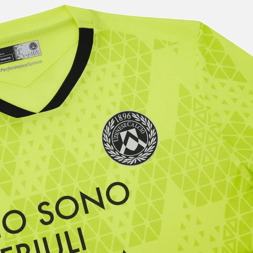 Udinese Calcio 2025/26 Heimhemd für Torhüter für Erwachsene Udinese Calcio 2025/26 Heimhemd für Torhüter für Erwachsene