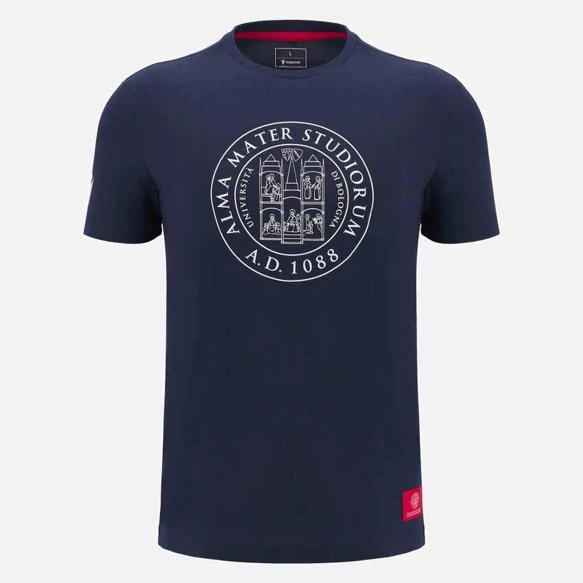 Unibo Collection Navy Baumwoll-T-Shirt für Erwachsene Unibo Collection Navy Baumwoll-T-Shirt für Erwachsene