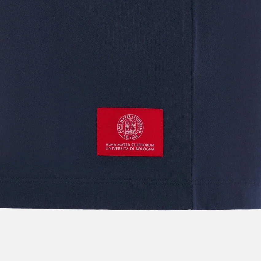 Unibo Collection Navy Baumwoll-T-Shirt für Erwachsene Unibo Collection Navy Baumwoll-T-Shirt für Erwachsene