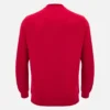 Unibo Collection Rotes, ungebürstetes Sweatshirt mit Rundhalsausschnitt für Senioren Unibo Collection Rotes, ungebürstetes Sweatshirt mit Rundhalsausschnitt für Senioren