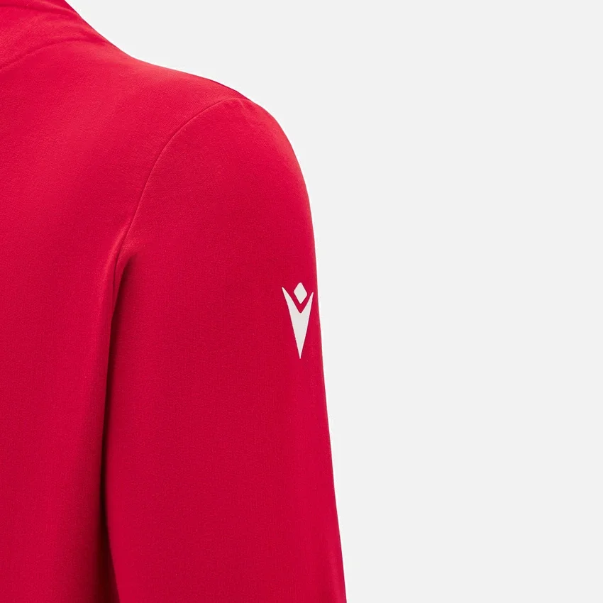 Unibo Collection Rotes, ungebürstetes Sweatshirt mit Rundhalsausschnitt für Senioren Unibo Collection Rotes, ungebürstetes Sweatshirt mit Rundhalsausschnitt für Senioren