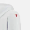 Unibo-Kollektion: Weisser Hoodie mit gebürsteter Innenseite für Senioren Unibo-Kollektion: Weisser Hoodie mit gebürsteter Innenseite für Senioren