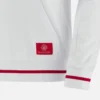 Unibo-Kollektion: Weisser Hoodie mit gebürsteter Innenseite für Senioren Unibo-Kollektion: Weisser Hoodie mit gebürsteter Innenseite für Senioren