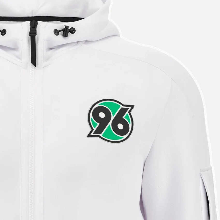 Weisse Hannover 96 2025/26 Anthem Athleisure-Jacke Weisse Hannover 96 2025/26 Anthem Athleisure-Jacke
