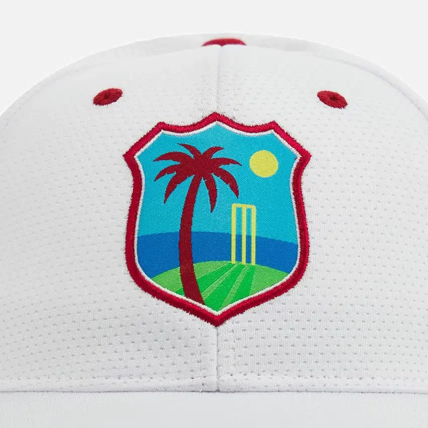 West Indies Cricket 2025/26 weisse Caps West Indies Cricket 2025/26 weisse Caps