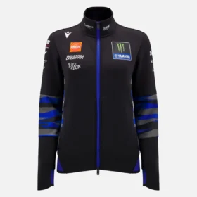 Yamaha Factory Racing 2025 Damen-Sweatshirt mit durchgehendem Reissverschluss