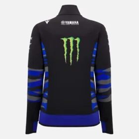 Yamaha Factory Racing 2025 Damen-Sweatshirt mit durchgehendem Reissverschluss