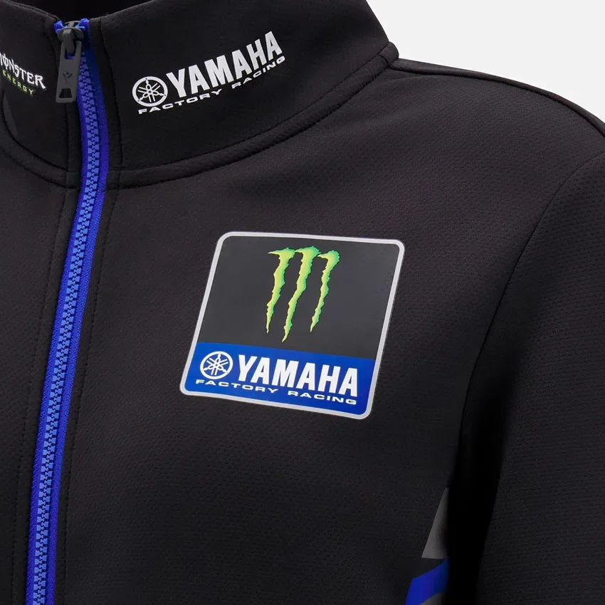 Yamaha Factory Racing 2025 Damen-Sweatshirt mit durchgehendem Reissverschluss Yamaha Factory Racing 2025 Damen-Sweatshirt mit durchgehendem Reissverschluss