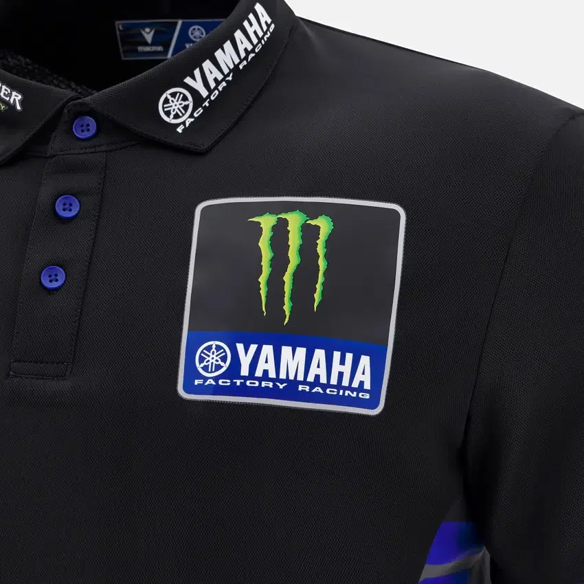Yamaha Factory Racing 2025 Herren-Poloshirt Yamaha Factory Racing 2025 Herren-Poloshirt