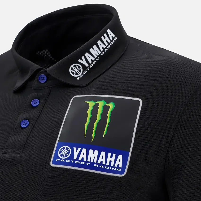 Yamaha Factory Racing 2025 Herren-Poloshirt Yamaha Factory Racing 2025 Herren-Poloshirt