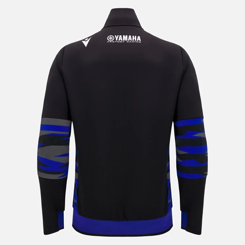 Yamaha Factory Racing 2025 Herren-Sweatshirt mit durchgehendem Reissverschluss Yamaha Factory Racing 2025 Herren-Sweatshirt mit durchgehendem Reissverschluss
