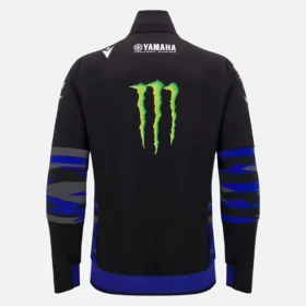 Yamaha Factory Racing 2025 Herren-Sweatshirt mit durchgehendem Reissverschluss