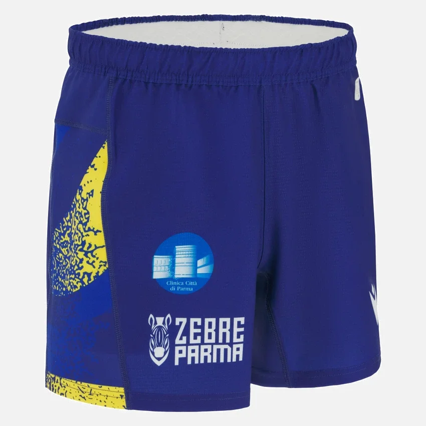 Zebre Parma 2025/26 Heim-Shorts für Erwachsene Zebre Parma 2025/26 Heim-Shorts für Erwachsene