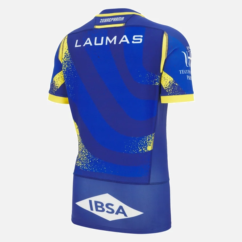 Zebre Parma 2025/26 Heimhemd für Erwachsene Zebre Parma 2025/26 Heimhemd für Erwachsene