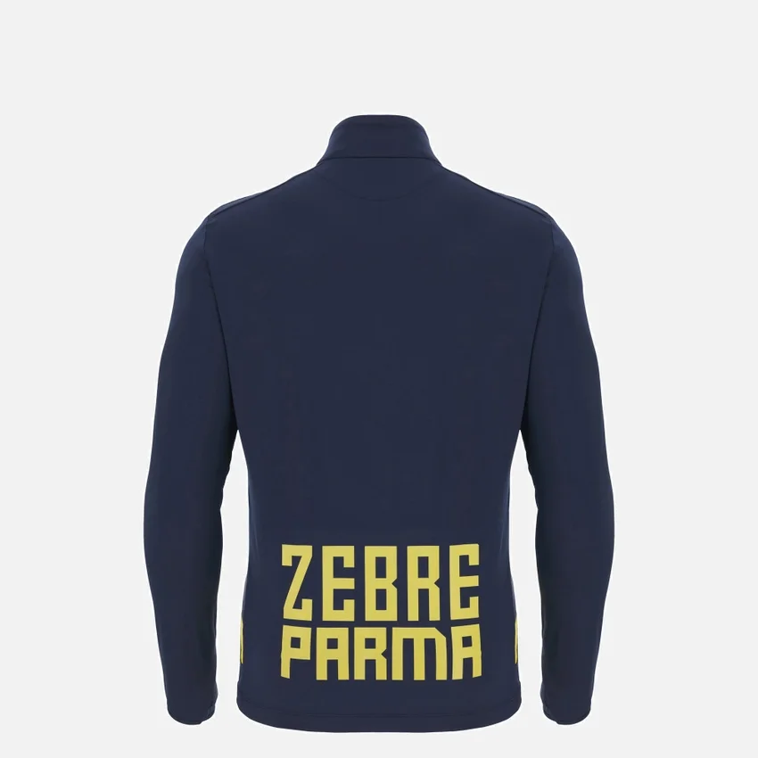Zebre Parma 2025/26 Junior-Trainingssweatshirt mit 1/4-Reissverschluss Zebre Parma 2025/26 Junior-Trainingssweatshirt mit 1/4-Reissverschluss