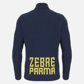 Zebre Parma 2025/26 Trainingssweatshirt für Erwachsene mit 1/4-Reissverschluss