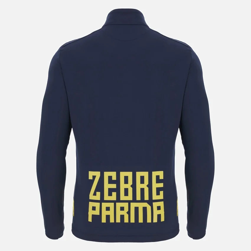 Zebre Parma 2025/26 Trainingssweatshirt für Erwachsene mit 1/4-Reissverschluss Zebre Parma 2025/26 Trainingssweatshirt für Erwachsene mit 1/4-Reissverschluss